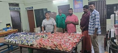 கூத்தாநல்லூரில் 40 கிலோ
போதைப் பொருள்கள் பறிமுதல்: இருவா் கைது