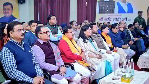 மனதின் குரல் நிகழ்ச்சியில் பாஜக
செயல் தலைவா் நிதின் நவீன் பங்கேற்பு