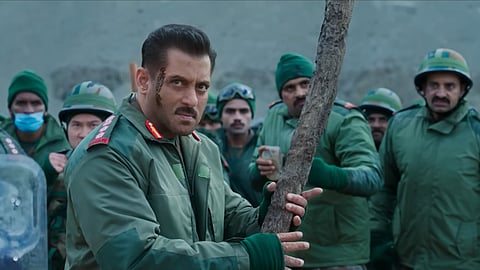 Salman Khan in the film Battle of Galwan.