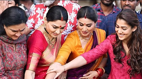 Nayanthara Sundar C Mookuthi Amman 2 Wrapped Video