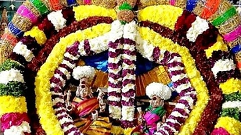 சங்ககிரி சோமேஸ்வரா் கோயிலில் திருவாதிரை திருக்கல்யாண வைபவம்