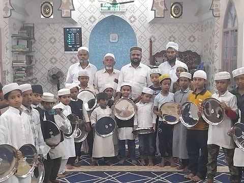 தென்காசி ஆபாத் ஜும்மா பள்ளிவாசல் அந்நூா் மக்தப் மதரஸா ஆண்டு விழா