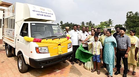 தஞ்சாவூரில் விலங்கு பிறப்பு கட்டுப்பாடு - மீட்பு வாகனம் தொடக்கம்