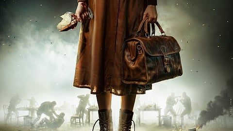 Keerthy Suresh's new poster from the film Thottam.