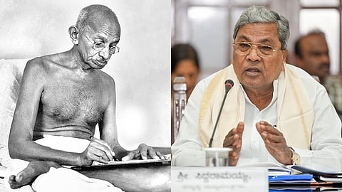 மகாத்மா காந்தி மீண்டும் கொலை: மத்திய அரசு மீது சித்தராமையா விமர்சனம்