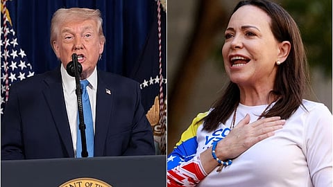 டொனால்ட் டிரம்ப் - மச்சாடோ