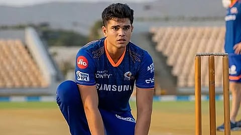 கிரிக்கெட் வீரர் அர்ஜுன் டெண்டுல்கர் (கோப்புப் படம்)