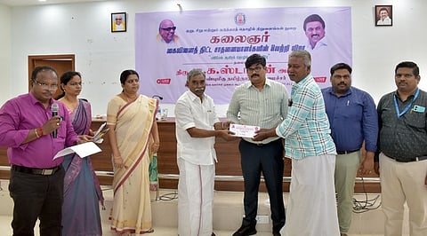 கலைஞா் கைவினைத் திட்டம் : ரூ1.63 கோடி கடன்