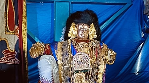 ஆண்டாள் கோயிலில் எண்ணெய்க் காப்பு உத்ஸவம் தொடக்கம்