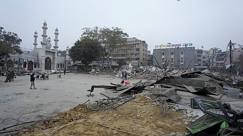 மசூதி இடிக்கப்படுவதாக விடியோ வெளியிட்ட சமூக ஊடக பிரபலத்துக்கு அழைப்பாணை