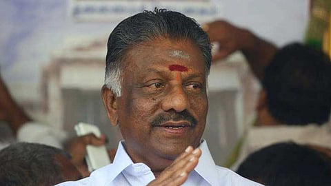 ஓ.பன்னீர் செல்வம்