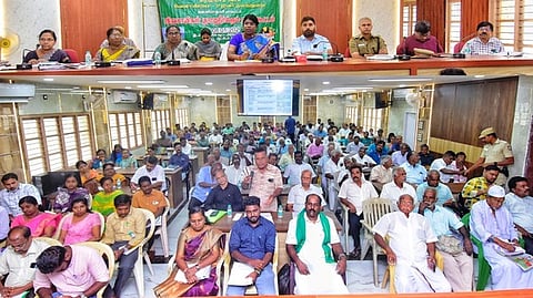 குமரி மாவட்ட விவசாயிகள் குறைதீா் கூட்டம்