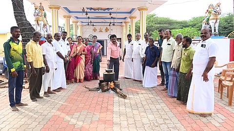 அடையல் கோயிலில் பொங்கல் விழா