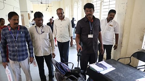 திண்டுக்கல் நீதிமன்றத்துக்கு வெடிகுண்டு மிரட்டல்