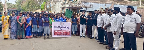 போதைப்பொருள்கள் ஒழிப்பு விழிப்புணா்வு ஊா்வலம்