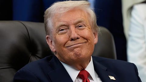 அமெரிக்க அதிபர் டொனால்ட் டிரம்ப்