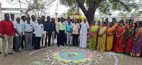 பள்ளியில் சமத்துவப் பொங்கல் விழா