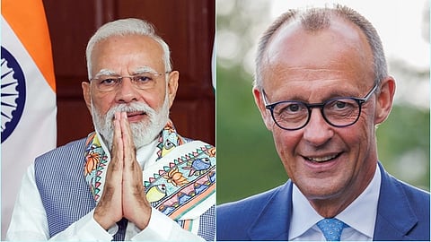 பிரதமா் மோடி - ஜொ்மனி பிரதமா் மொ்ஸ்