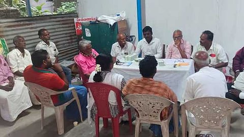 வந்தவாசியில் நடைபெற்ற தமிழ்நாடு விவசாயிகள் சங்க வட்டாரக்குழுக் கூட்டம்