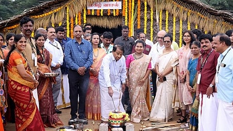 160 நாடுகளில் வாழும் தமிழா்கள் கொண்டாடும் ஒரே விழா பொங்கல்: விஐடி வேந்தா் கோ. விசுவநாதன்