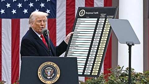 அமெரிக்க அதிபர் டொனால்ட் டிரம்ப்.