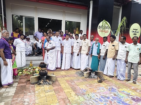 தென்காசியில் சமத்துவ பொங்கல்