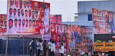 ஜனநாயகன் படபேனர்கள்