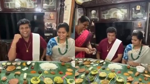 158 வகையான உணவுடன் விருந்து