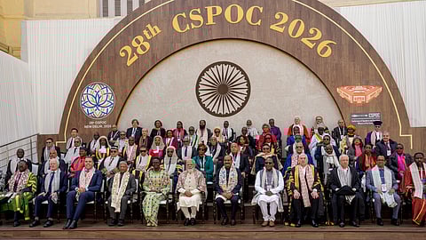 காமன்வெல்த் நாடாளுமன்ற தலைவா்கள் மாநாடு தொடக்கம்!