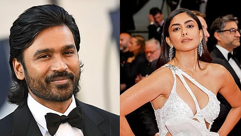 Dhanush, Mrunal Thakur.