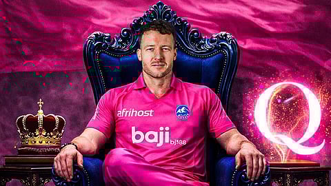 David Miller Paarl Royals Team.