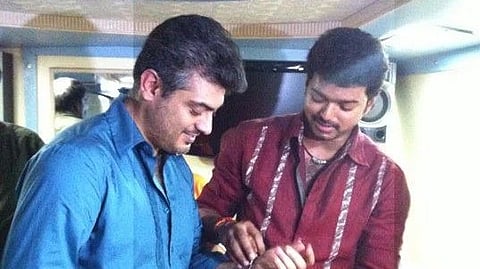 நடிகர்கள் அஜித் - விஜய்