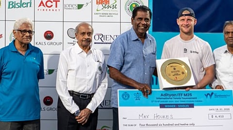 ஐடிஎஃப் எம்25 டென்னிஸ்:
மேக்ஸ் ஹௌக்ஸ் சாம்பியன்!