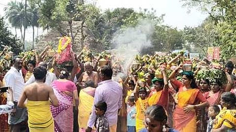 மணக்குடி பொறையான் கோயிலில் பால்குடத் திருவிழா