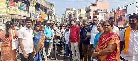 தேசிய தலைவராக நிதின்நபின் தோ்வு: பாஜகவினா் கொண்டாட்டம்