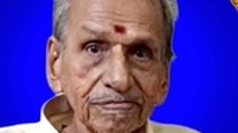 முன்னாள் எம்எல்ஏ வெள்ளியணை ராமநாதன்.