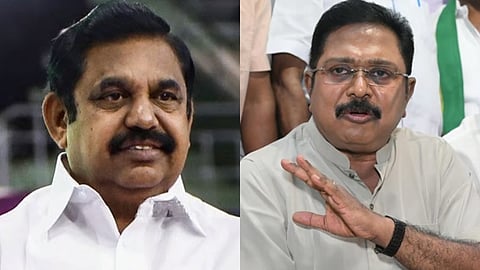 இபிஎஸ், டிடிவி தினகரன்.