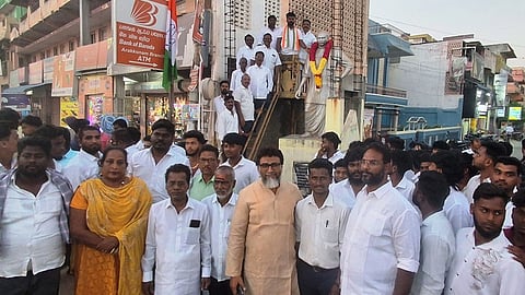 ராணிப்பேட்டை மாவட்ட காங்கிரஸ் புதிய தலைவருக்கு வரவேற்பு