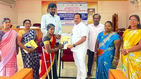 மாற்றுத்திறனாளி உறுப்பினா்களுக்கு பயிற்சி முகாம்