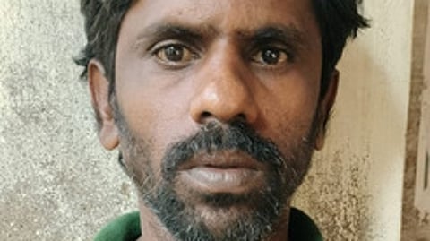 குண்டா் தடுப்புகாவல் சட்டத்தின் கீழ் கைது செய்யப்பட்ட ராமன்.