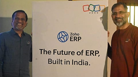 ஸோஹோ-ஈஆர்பி என்ற புதிய திட்டத்தை அறிமுகப்படுத்திய ஸ்ரீதர் வேம்பு.