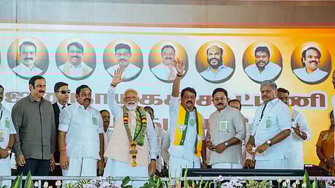 தேசிய ஜனநாயகக் கூட்டணிக் கட்சித் தலைவர்கள்