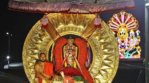 ரதசப்தமி: வெவ்வேறு வாகனங்களில் மலையப்ப சுவாமி உலா