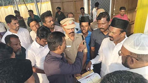 முஸ்லிம் லீக் மாநாடு: உளவுத் துறை டிஐஜி ஆய்வு