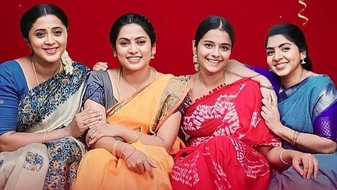 எதிர்நீச்சல் தொடர் போஸ்டர்.