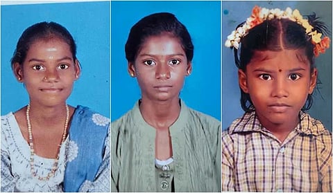 உயிரிழந்த சிறுமிகள்.