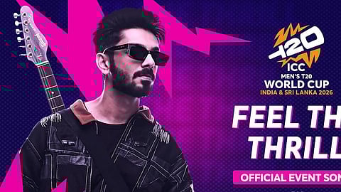 The poster for the new World Cup song composed by Anirudh.