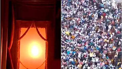 தைப்பூச பெருவிழா ஜோதி தரிசனம் / வடலூரில் குவிந்த பக்தர்கள்