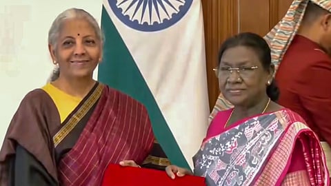 Nirmala Sitharaman meets President Murmu