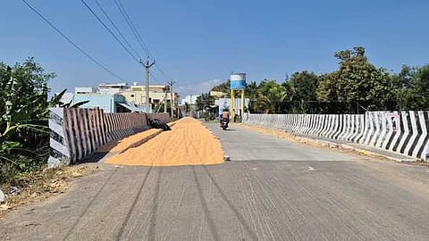 சிமெண்ட் உலா் களம் அமைக்க
விவசாயிகள் கோரிக்கை